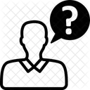 Frage stellen  Symbol