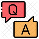 Frage Antwort QA Symbol