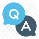 Qna Fragen Reden Symbol