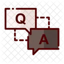Fragen Und Antworten Prufung Symbol