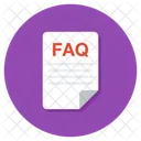 Fragebogen FAQ Fragenformular Symbol