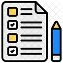 Fragebogen Formular Prufung Symbol