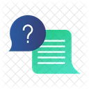 Qa Frage Antwort Symbol