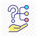 Fragen beantworten  Symbol