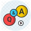 Fragen Und Fragen Und Antworten FAQ Symbol