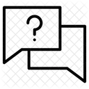 Qna Kommunikation Frage Symbol