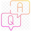 Fragen und Antworten  Symbol