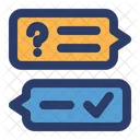 Fragen Und Antworten Fragen Und Antworten Kundenservice Symbol