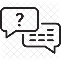 Fragen und Antworten  Symbol