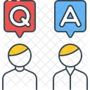 Fragen Und Antworten Symbol