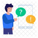 Frage Antwort QA Online Frage Antwort Symbol