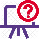 Fragen-Whiteboard  Symbol