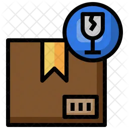 Fragile Delivery  Icon