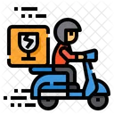 Fragile Delivery  Icon