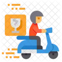 Fragile Delivery Icon