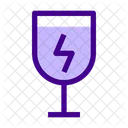 Fragile Glass Caution Icon