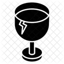 Fragile Breakable Weak Glass Icon
