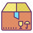 Fragile Items Fragile Box Packaging Icon