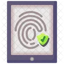 Fingerprint Scanner Security Icon