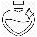 Fragrance Heart Bottle Love Valentine Icon