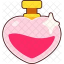Fragrance Heart Bottle  Icon