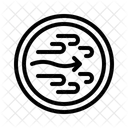 Frais Air Circulation Icône