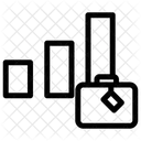Diagramme A Barres De Voyage Icône