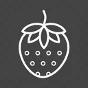 Fraise Sucre Fruit Icon