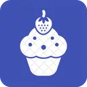 Fraise Cupcake Sucre Icon