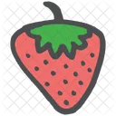 Fraise Fruits En Bonne Sante Icon