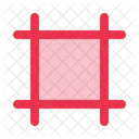 Frame Square Crop Icon