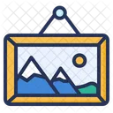 Gallery Painting Frame Icon