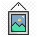 Color D Effect Frame Picture Icon