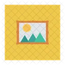 Picture Frame Canvas Icon