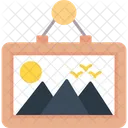 Frame Image Mountains Icon