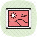 Framed Landscape Icon