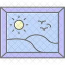 Framed landscape  Icon