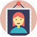 Photograph Sketch Face Icon