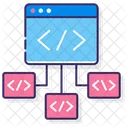 Framework Coding Framework Programming Icon