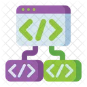 Framework Coding Code Icon