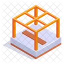 Framework Roof Structure Icon