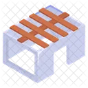 Framework Roof Structure Icon