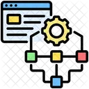 Framework Web Gear Icon