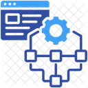 Framework Web Gear Icon