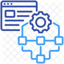 Framework Web Gear Icon