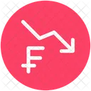 Franc Currency Money Icon