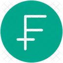 Franc Currency Money Icon