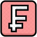 Business Financial Franc Icon