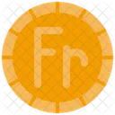 Franc Coin Cash Icon