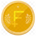 Franc Currency Icon